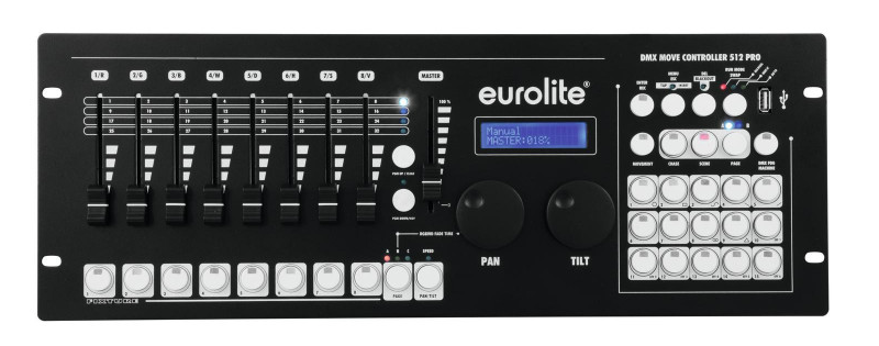 EUROLITE DMX MOVE CONTROL 512 DMX PRO