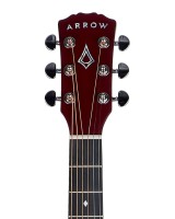 ARROW SILVER D WR WINE RED GITARA AKUSTYCZNA