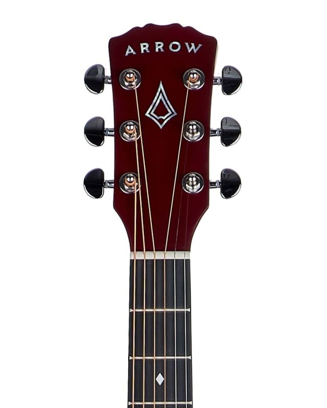 ARROW SILVER D WR WINE RED GITARA AKUSTYCZNA