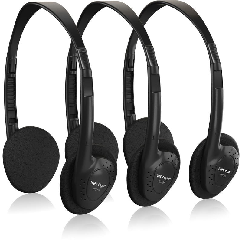 BEHRINGER HO 66 SŁUCHAWKI NAGŁOWNE 3-PACK