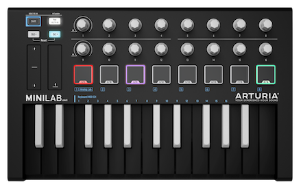 ARTURIA MINILAB MKII INVERTED