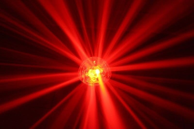 BEAMZ MINI STAR BALL RGBWA LED 6x3W PÓŁKULA