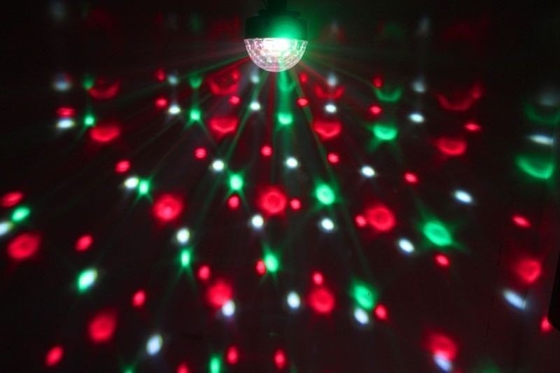 BEAMZ MINI STAR BALL RGBWA LED 6x3W PÓŁKULA