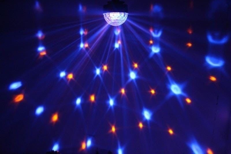 BEAMZ MINI STAR BALL RGBWA LED 6x3W PÓŁKULA
