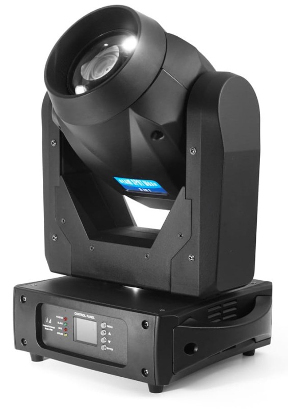 FLASH 4xLED MOVING HEAD 150W 2-31 DGREES AUTO FOCUS ROTO PRISM