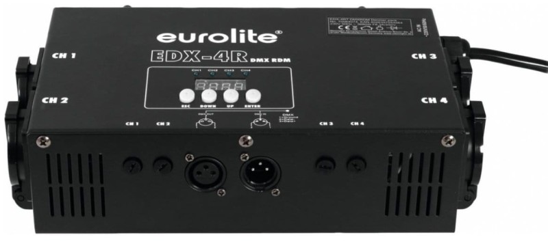 EUROLITE EDX-4RT DMX RDM TRUSS DIMMER PACK