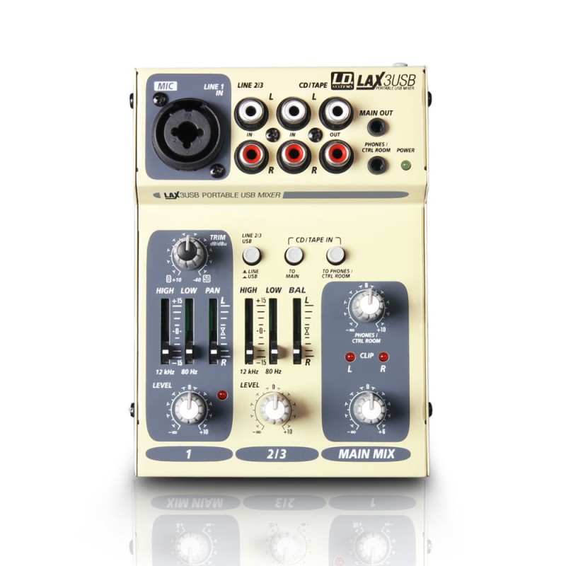 LD SYSTEMS LAX 3 USB MIKSER