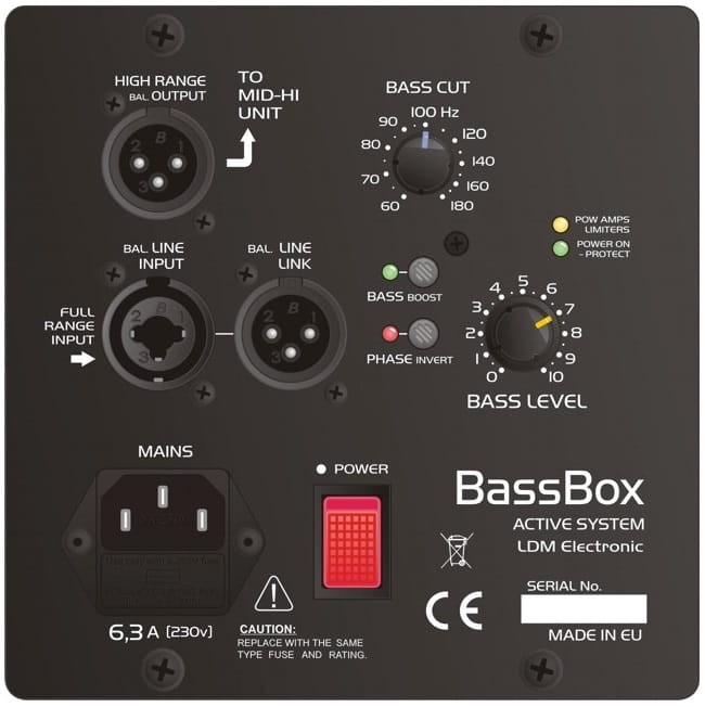 LDM BASSBOX 18/X 1000W 18