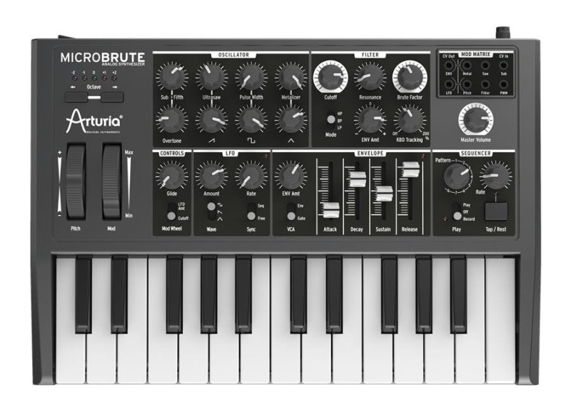 ARTURIA MICROBRUTE SYNTEZATOR ANALOGOWY