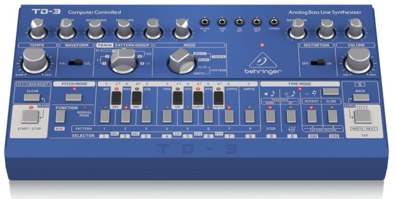 BEHRINGER TD-3-BU SYNTEZATOR LINII BASOWEJ