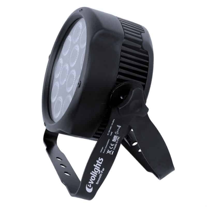 EVOLIGHTS SMOOTH PAR 12X10W RGBWA-UV LED IP65