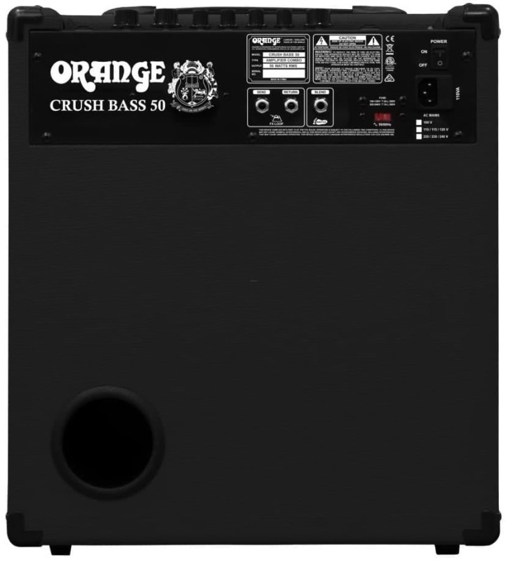 ORANGE CRUSH BASS 50 BLK
