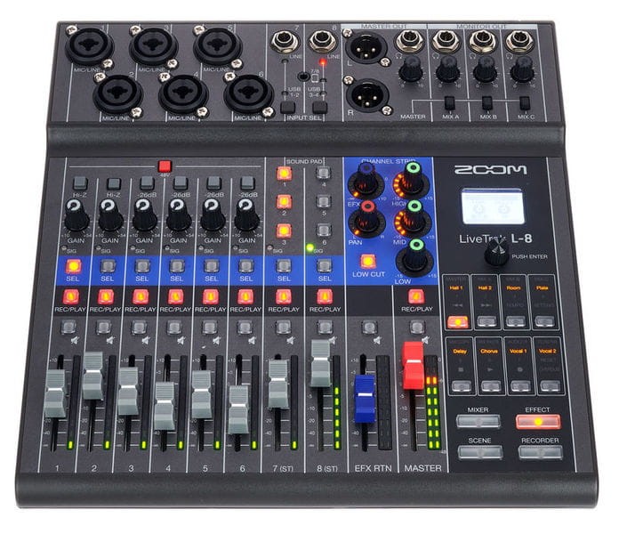 ZOOM L-8 LIVETRAK