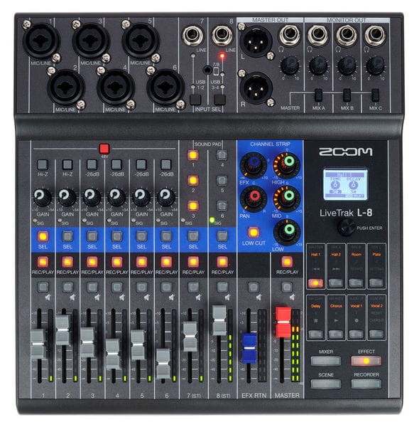 ZOOM L-8 LIVETRAK