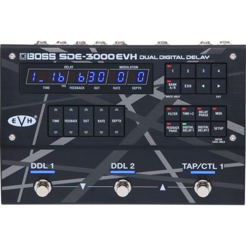 BOSS SDE-3000-EVH DUAL DELAY