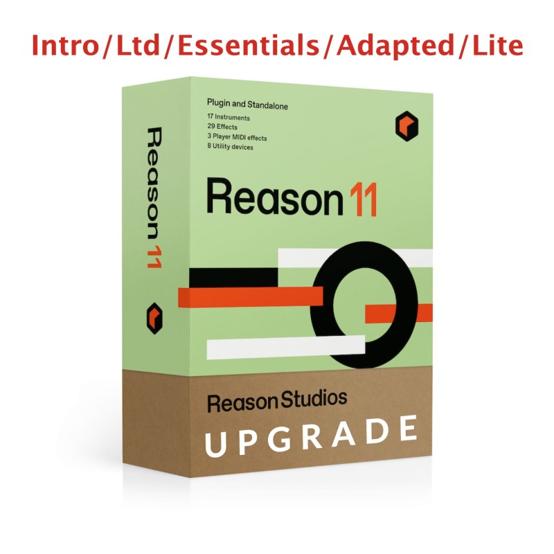 REASON 11 UPGRADE Z INTRO/LTD/ESSENTIALS/ADAPTED/LITE