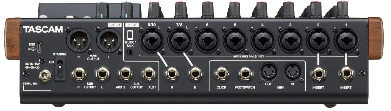 TASCAM MODEL 12 MIKSER REJESTRATOR USB