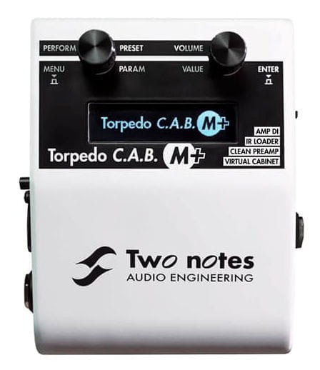 TWO NOTES TORPEDO C.A.B. M+ SYMULATOR KOLUMN