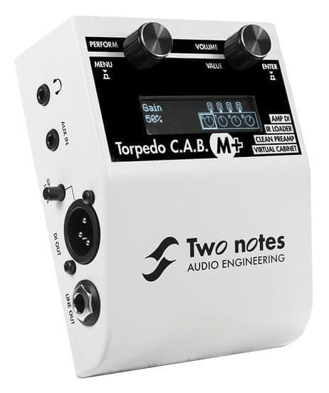 TWO NOTES TORPEDO C.A.B. M+ SYMULATOR KOLUMN