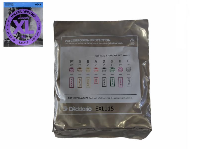 DADDARIO EXL115 FOLIOPAK