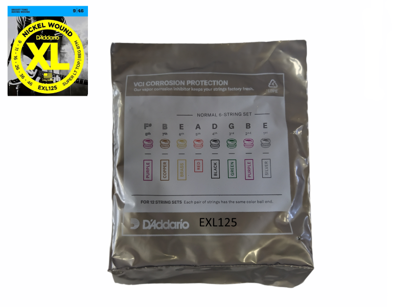 DADDARIO EXL125 FOLIOPAK