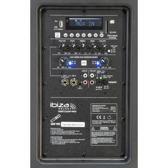 IBIZA PORT 12 UHF MKII