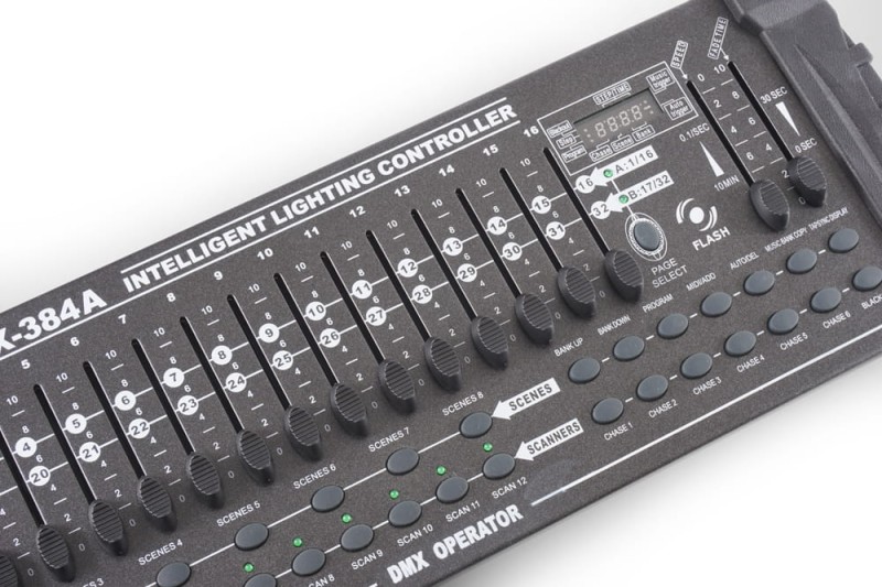 FLASH 384A DMX CONTROLLER 384CH 2019 STEROWNIK DMX