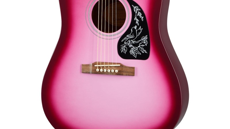 EPIPHONE STARLING SQUARE SHOULDER HOT PINK PEARL