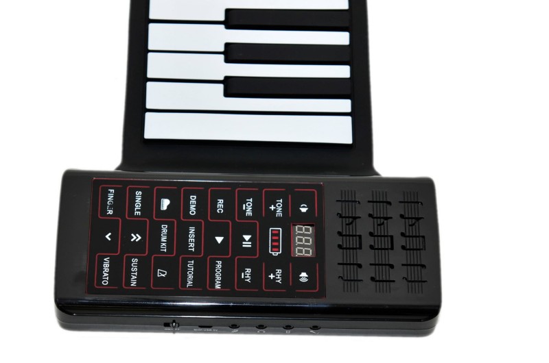 IP61S ROLL-UP PIANO DRUM KLAWIATURA ZWIJANA