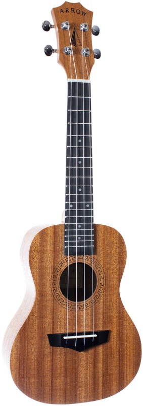 ARROW MH10 MAHOGANY CONCERT UKULELE SET UKULELE KONCERTOWE Z ZESTAWEM AKCESORIÓW