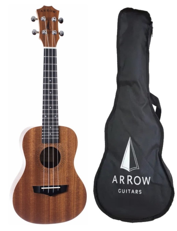 ARROW MH10 SAPELE CONCERT UKULELE W/BAG UKULELE KONCERTOWE Z POKROWCEM
