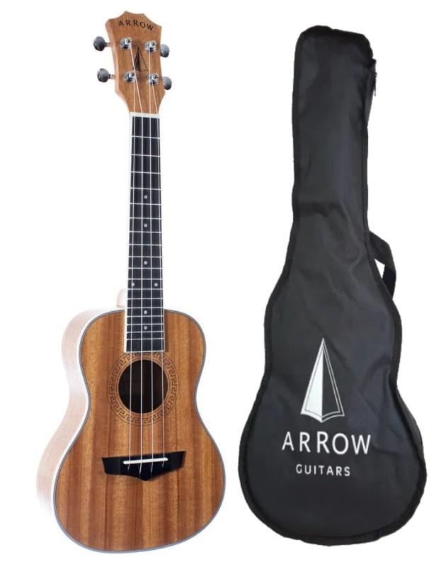 ARROW MH10 MAHOGANY PLUS CONCERT UKULELE W/BAG UKULELE KONCERTOWE Z POKROWCEM