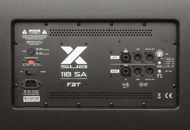 FBT X-SUB 118SA SUBWOOFER AKTYWNY