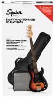 SQUIER AFFINITY PRECISION BASS PJ LRL 3TS PACK 037-2980-600