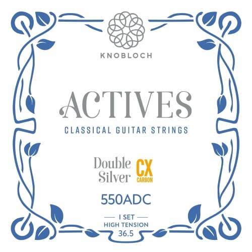 KNOBLOCH ACTIVES DOUBLE SILVER CX CARBON SET 550ADC HIGH TENSION