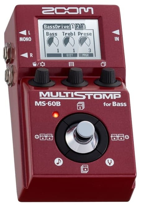 ZOOM MS-60B MULTISTOMP BASS
