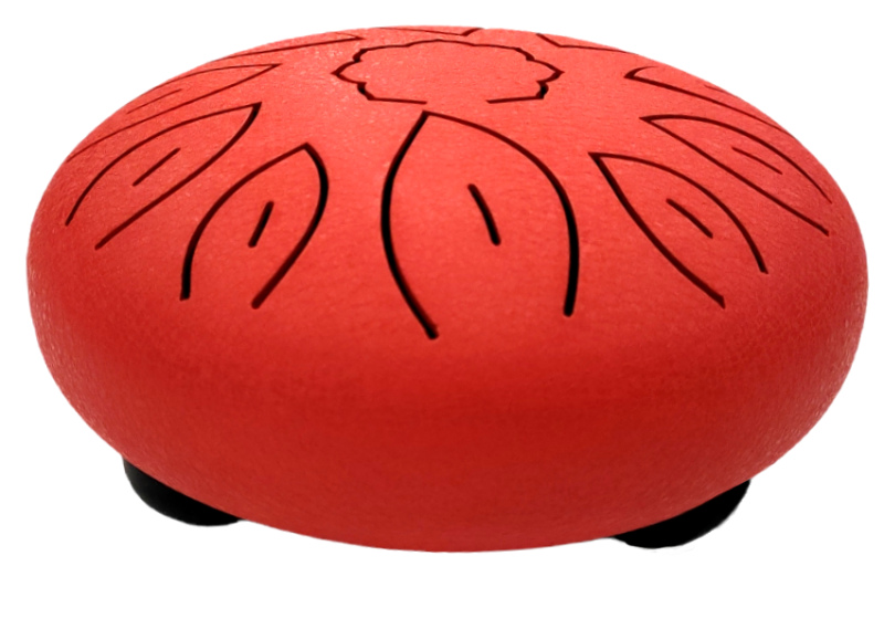 KLG-6-11 RED TONGUE DRUM BĘBENEK ETERYCZNY