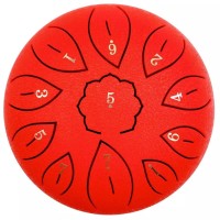 KLG-6-11 RED TONGUE DRUM BĘBENEK ETERYCZNY
