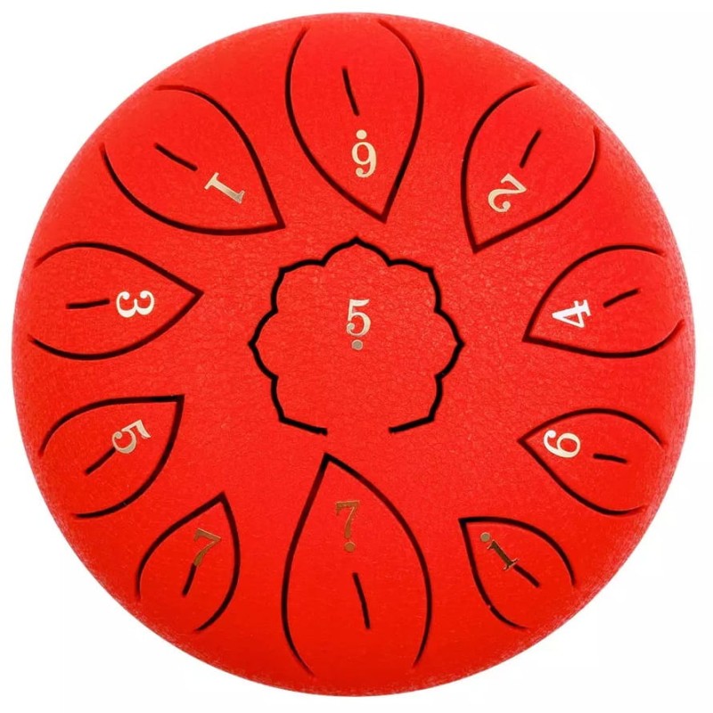 KLG-6-11 RED TONGUE DRUM BĘBENEK ETERYCZNY