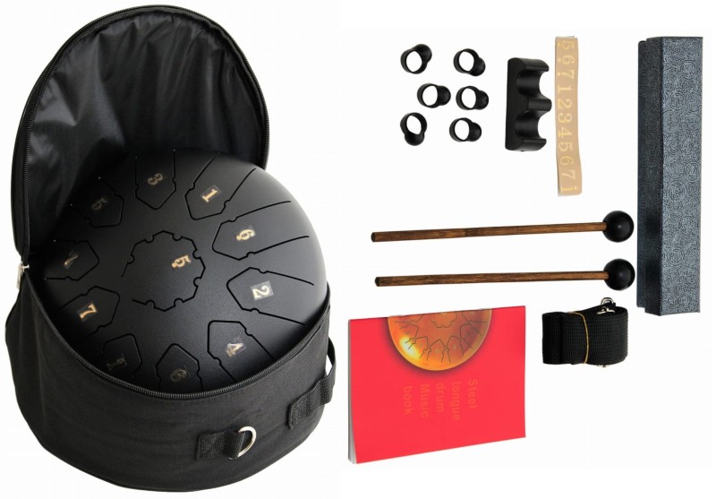 AMBRA BG493A TONGUE DRUM 10 11 TONOWY TANK HANDPAN BĘBEN