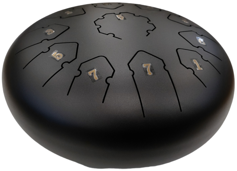 AMBRA BG493B TONGUE DRUM 12 11 TONOWY TANK HANDPAN BĘBEN