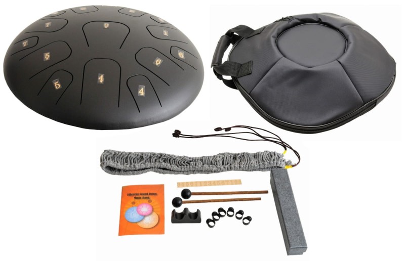 AMBRA BG493D TONGUE DRUM 14 15 TONOWY TANK HANDPAN BĘBEN