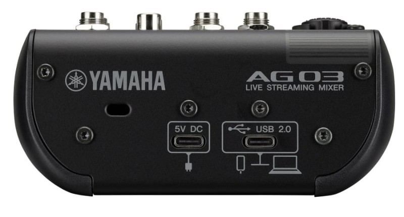 YAMAHA AG03MK2 BK MIKSER