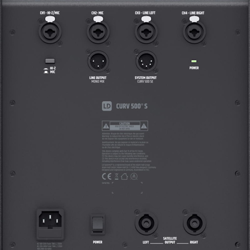 LD SYSTEMS CURV 500 AVS