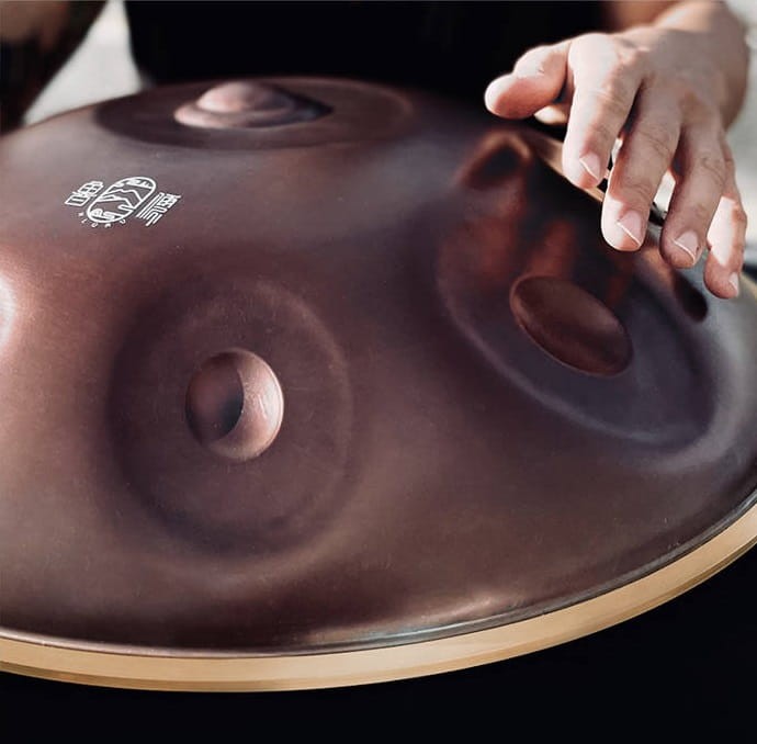 HLURU HG10-BROWN HANDPAN