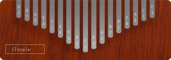 HLURU KHS17-POPLAR KALIMBA