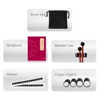 HLURU TWR15-14-INKBLACK TONGUE DRUM