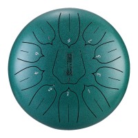 HLURU THL11-10-MALACHITE TONGUE DRUM