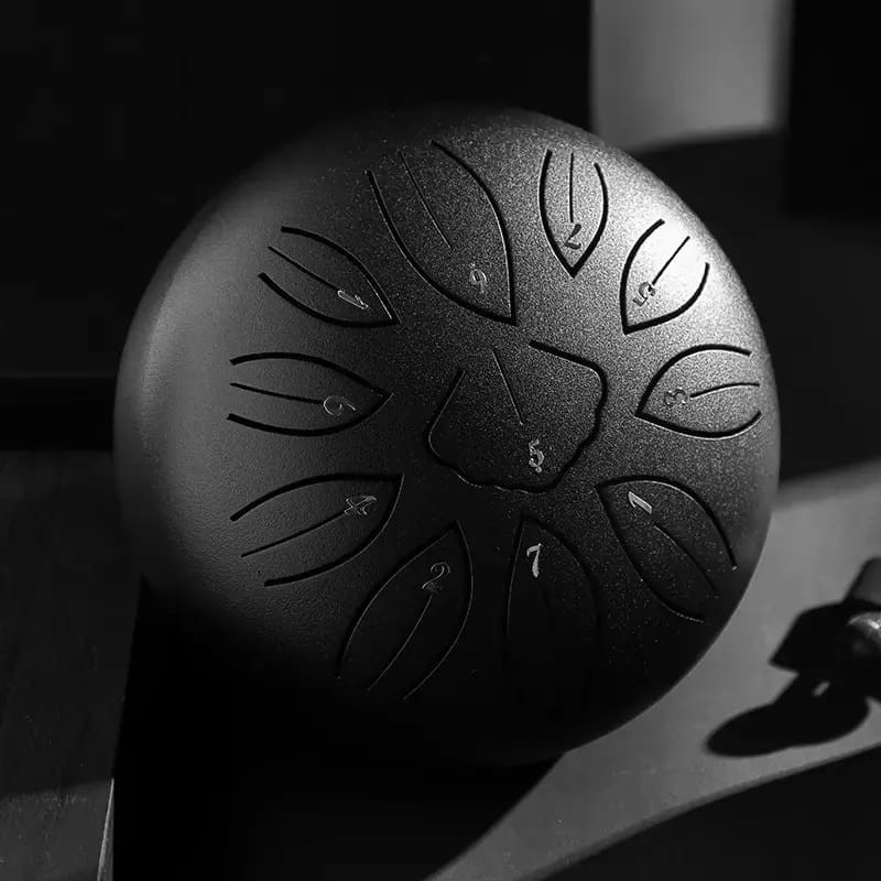 HLURU TWG11-6-CHARCOAL TONGUE DRUM