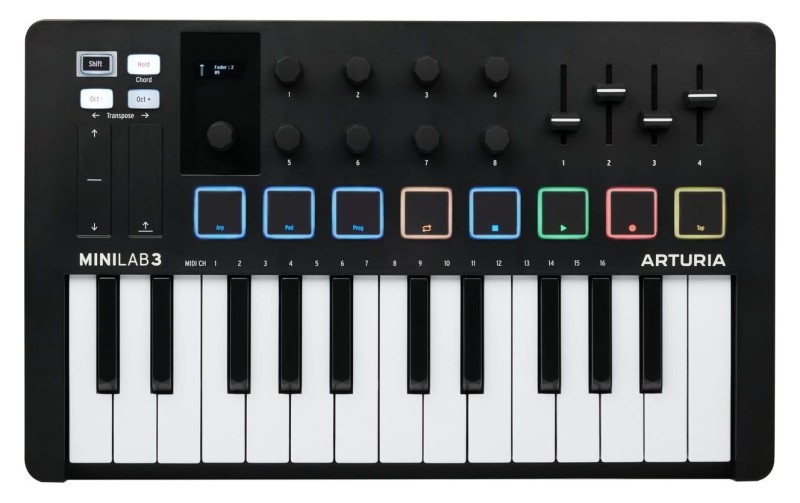 ARTURIA MINILAB 3 BLACK